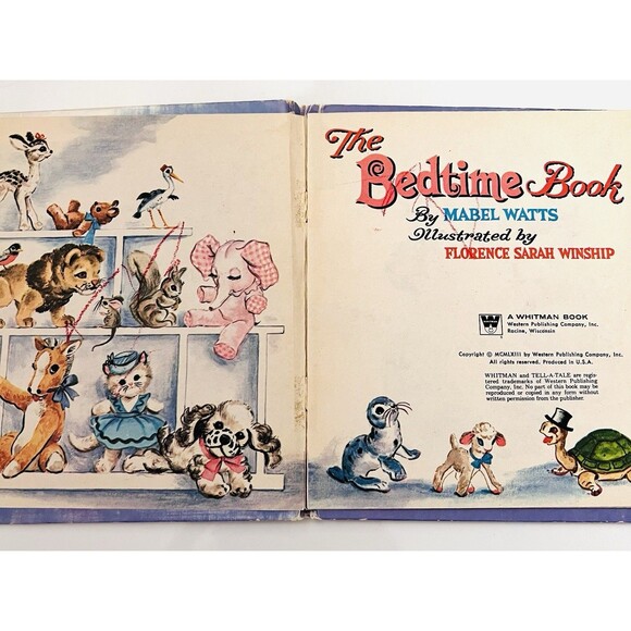 Vintage Whitman Tell-A-Tale Children’s Books Lot 1961-1975 Farm Animal Stories - Picture 9 of 16